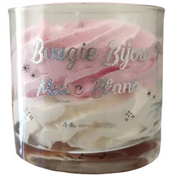Bougie Chantilly éphémère Musc Blanc