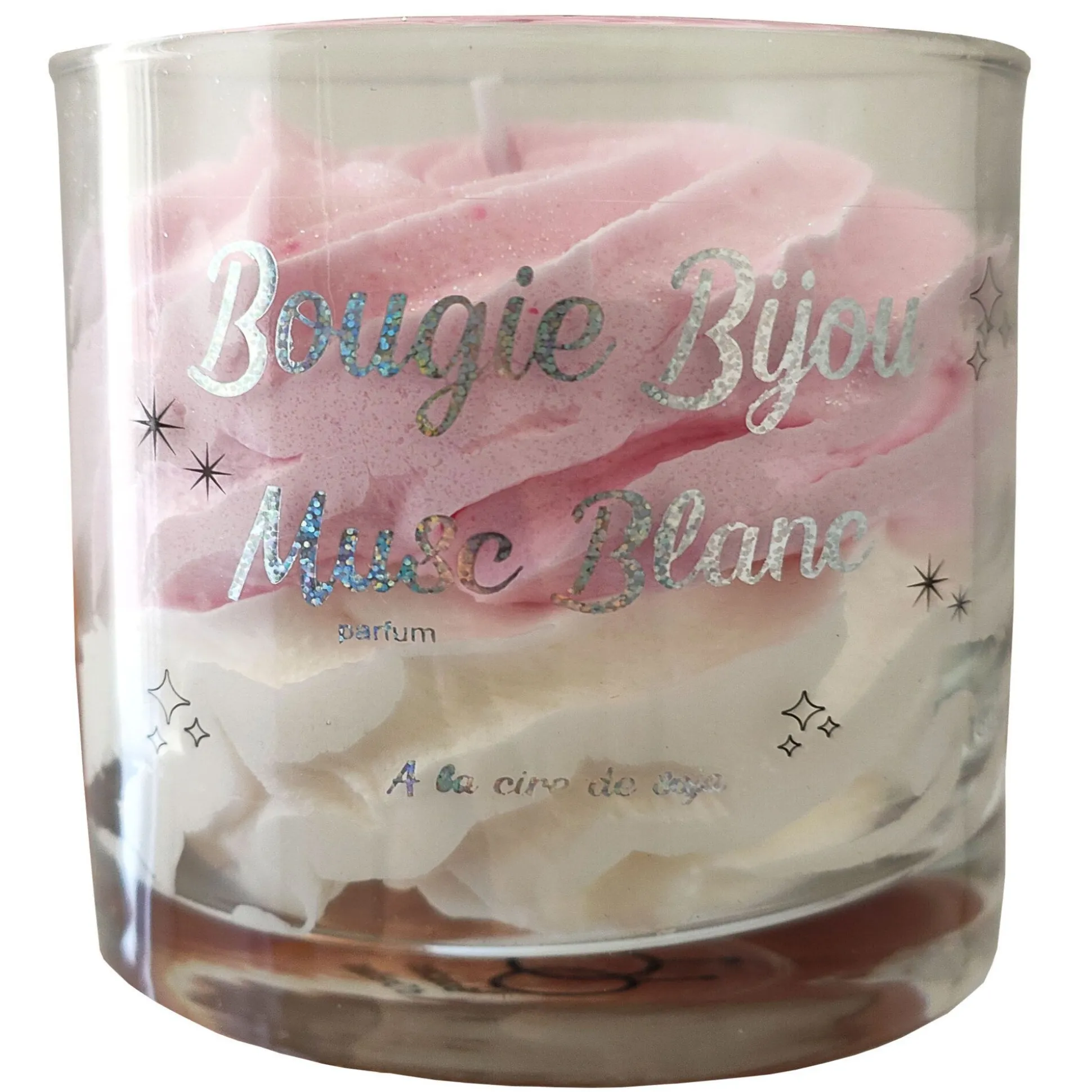 Bougie Chantilly éphémère Musc Blanc