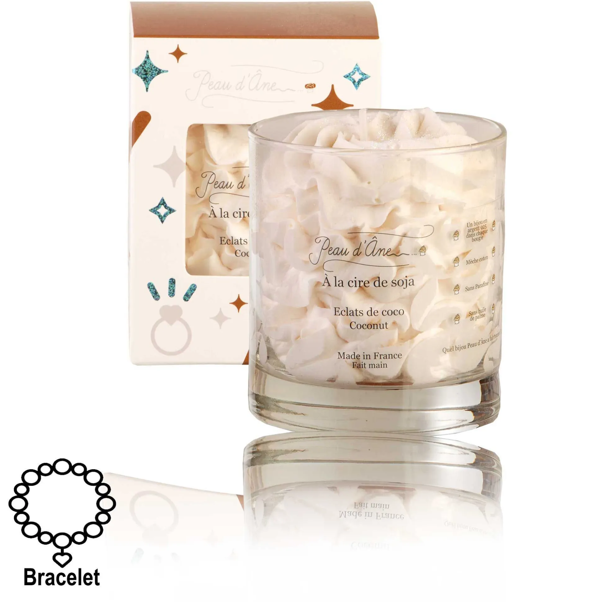 Bougie Eclats De Coco