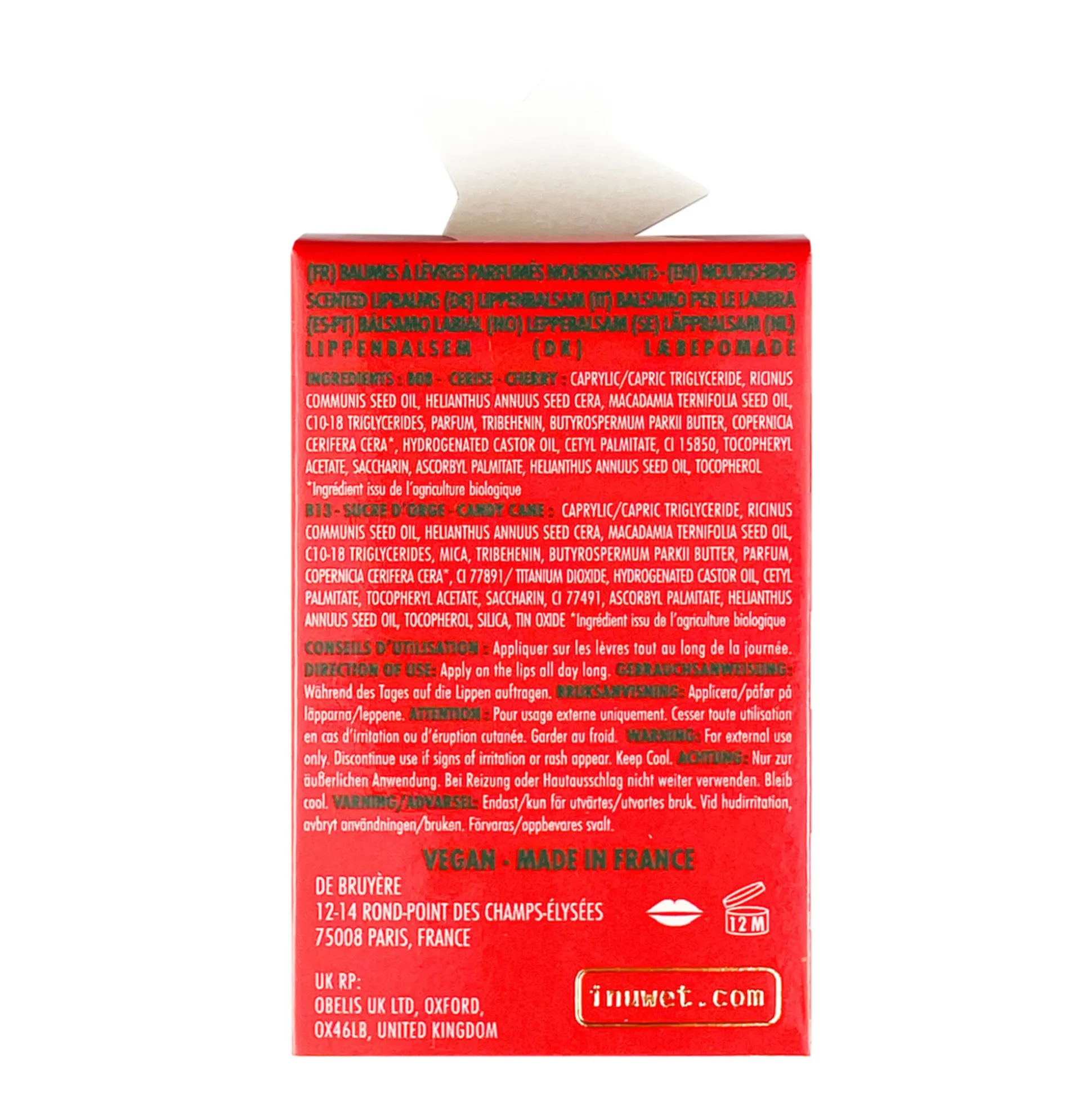 Coffret Baumes à Lèvres