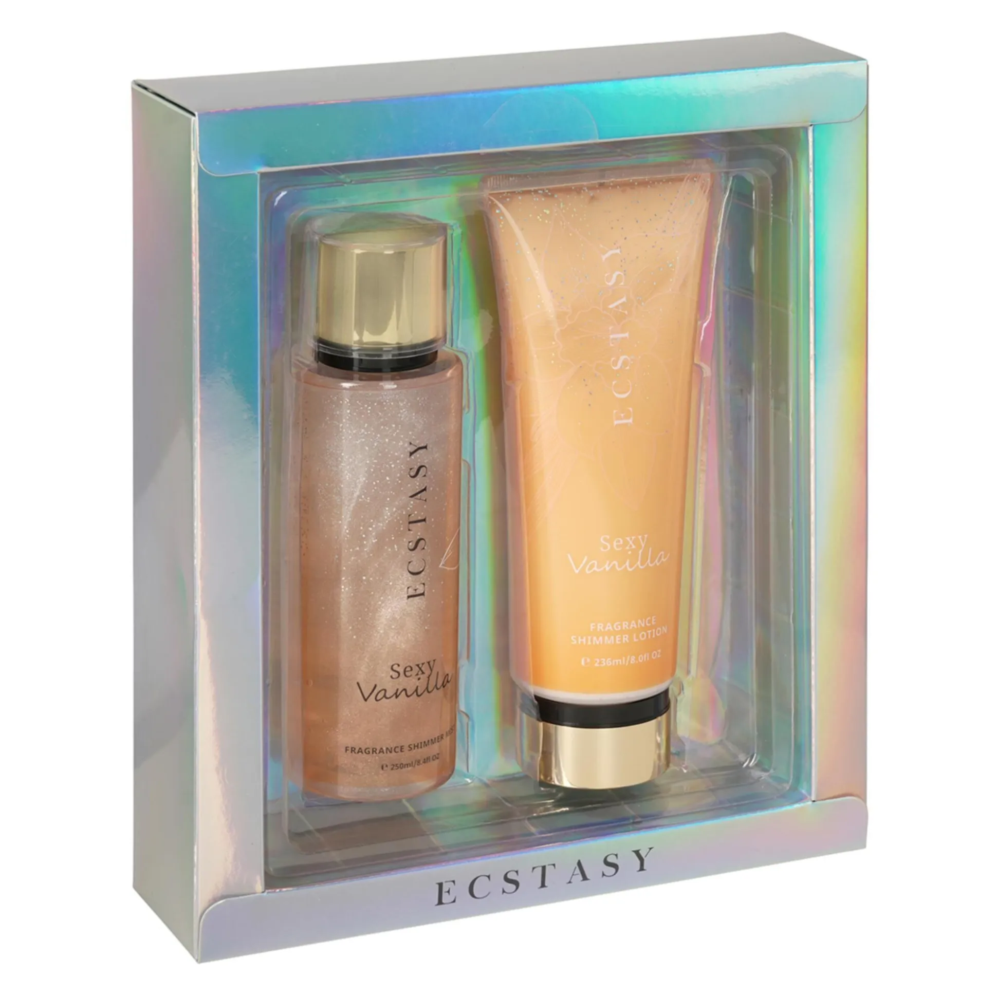 Coffret Ecstasy Sexy Vanilla Glitter