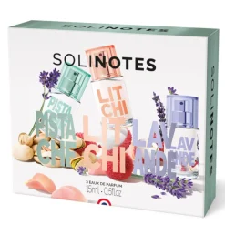 Coffret Trio Pistache, Litchi, Lavande