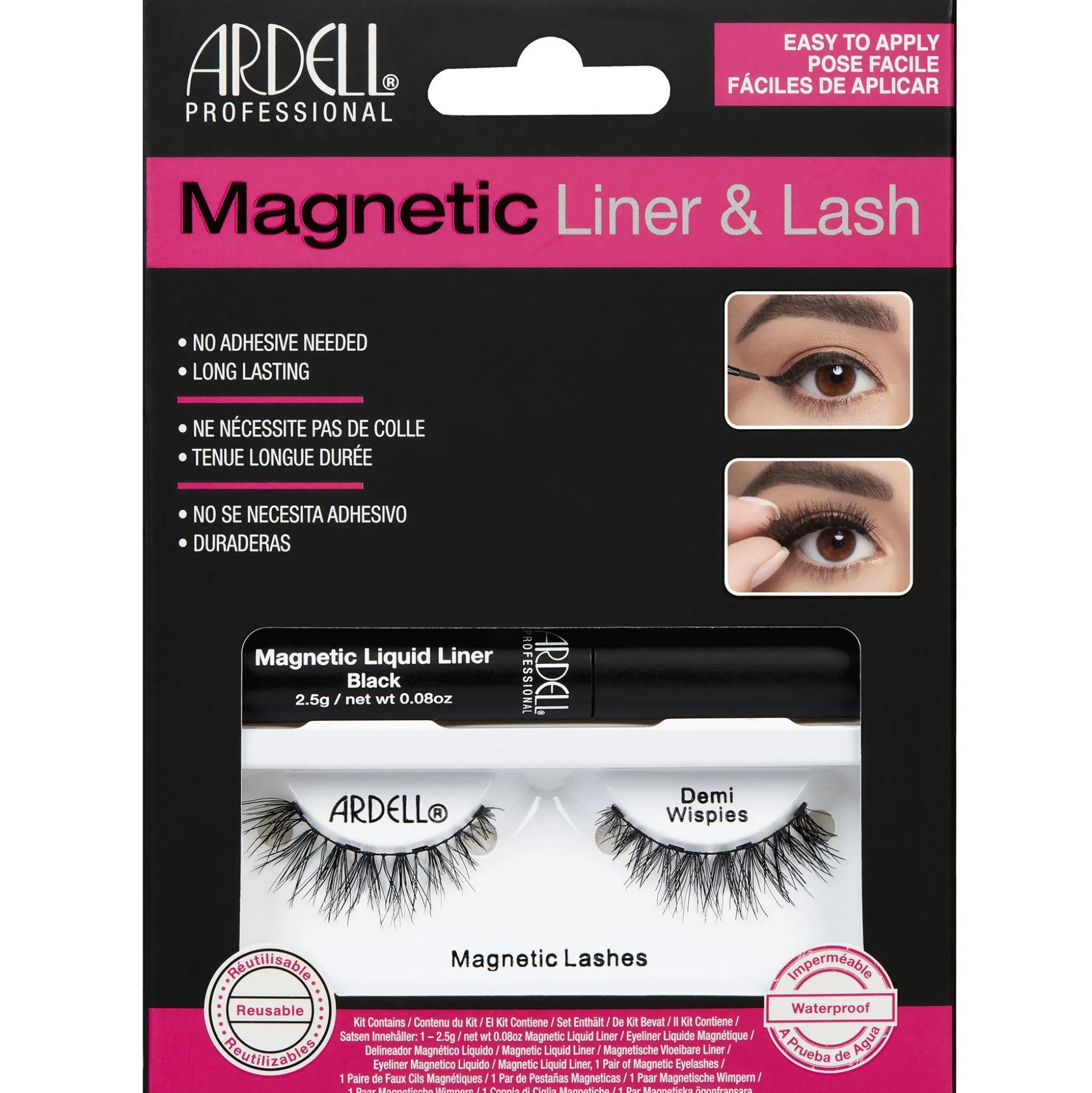Magnetic Liquid Liner Demi Wispies