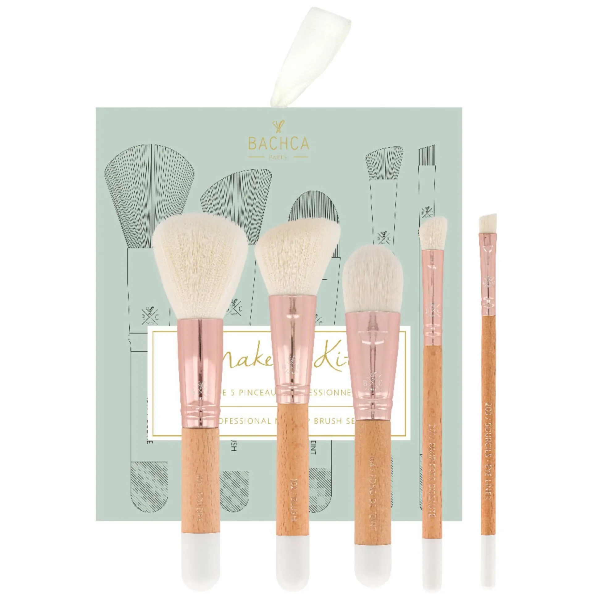 Set De 5 Pinceaux Professionnels